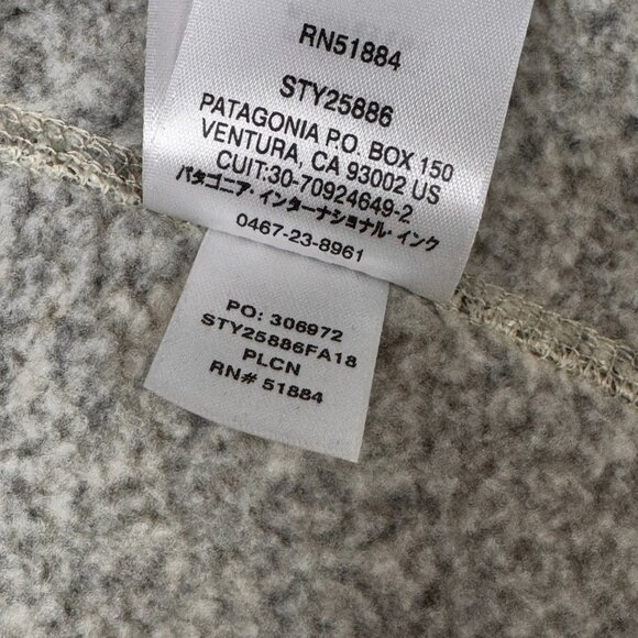 Patagonia Womens Better Sweater Vest Sz S Beige Full Zip Fleece Gorpcore Outdoor - Picture 8 of 10